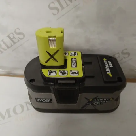 RYOBI RB18L40 18V ONE+ LITHIUM+ 4.0AH BATTERY