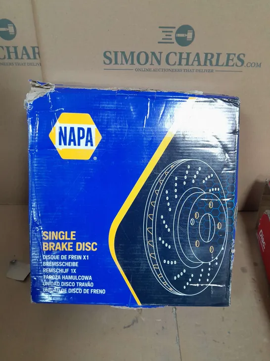 NAPA SINGLE BRAKE DISC NBD5501 / COLLECTION ONLY 