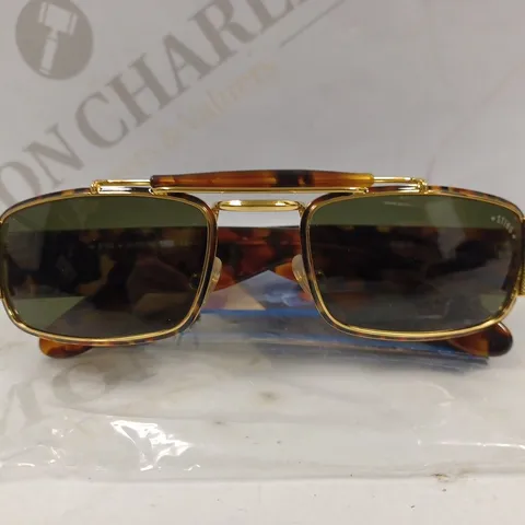 BOX OF APPROX 10 PAIRS OF STING 325 BROWN/ORANGE SUNGLASSES 