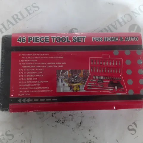 BOXED 46 PIECE TOOL SET 