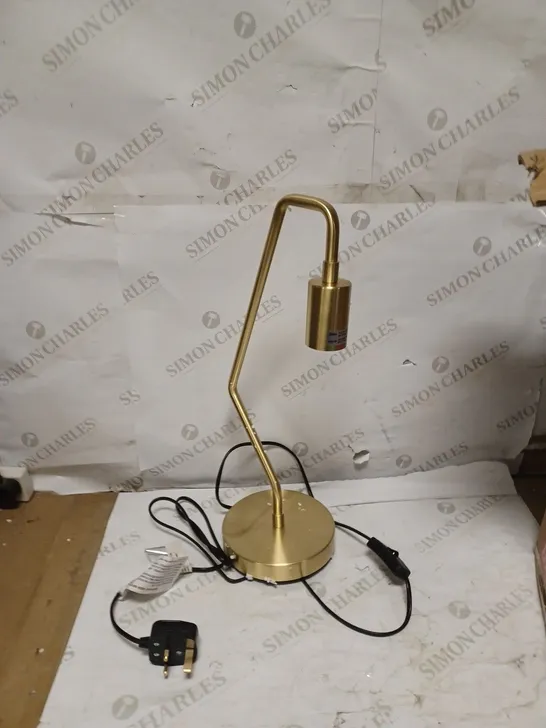 TATE TABLE LAMP - GOLD RRP £35