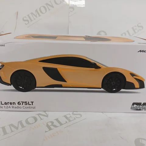 BOXED CMJ MCLAREN 675LT SCALE 1:24 RADIO CONTROL