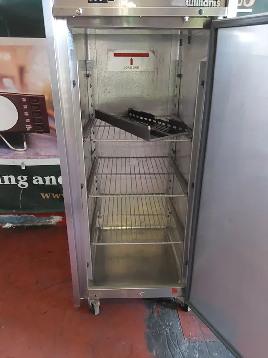 WILLIAMS LJ1SA JADE STAINLESS STEEL SINGLE DOOR COMMERCIAL REFRIGERATOR 