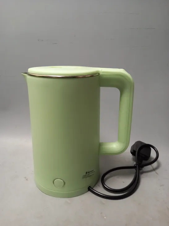 BOXED 2.3L ELECTRIC KETTLE IN MINT GREEN