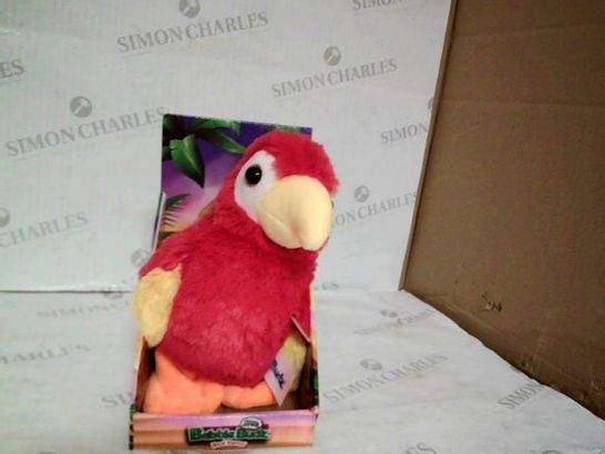 RED PARROT SOFT TOY