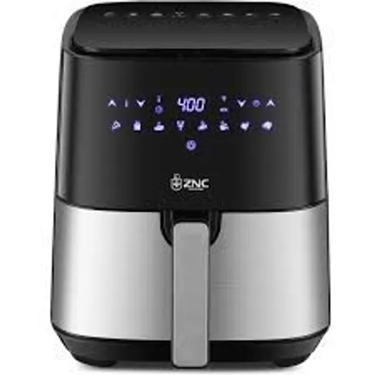 BOXED ATRAVESAR ZNC359EANK AIR FRYER -BLACK AND SILVER-