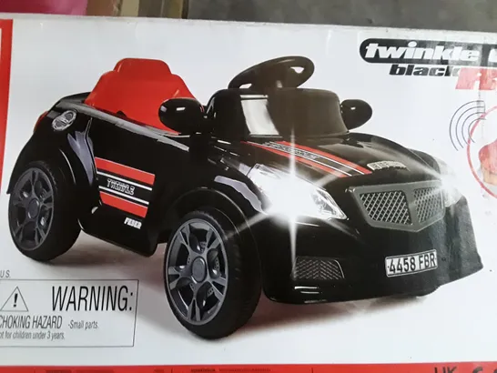 BOXED FEBER TWINKLE CAR 12V R/C - BLACK