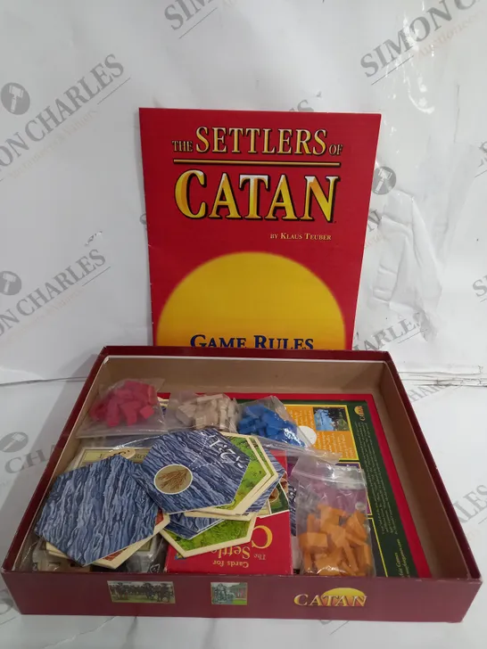 MAYFAIR BOARDGAME SETTLERS OF CATAN (1ST ED) BOX VG