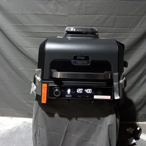 BOXED NINJA WOODFIRE PRO XL ELECTRIC BBQ GRILL & SMOKER