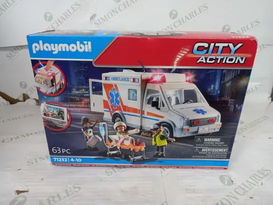 PLAYMOBIL CITY ACTION - 71232