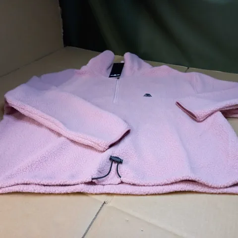 4TH ARQ DUSTY PINK BORG SWEATER - SMALL