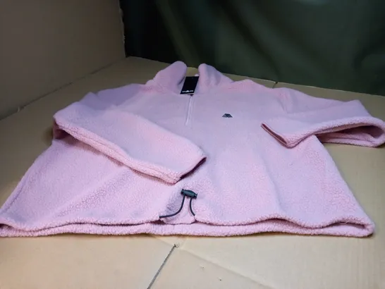 4TH ARQ DUSTY PINK BORG SWEATER - SMALL