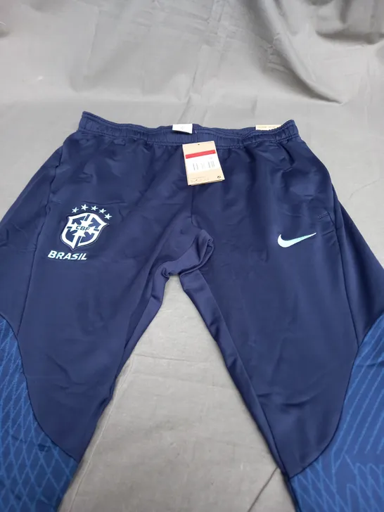 NIKE DRI FIT BRAZIL TRACKSUIT PANTS - LARGE