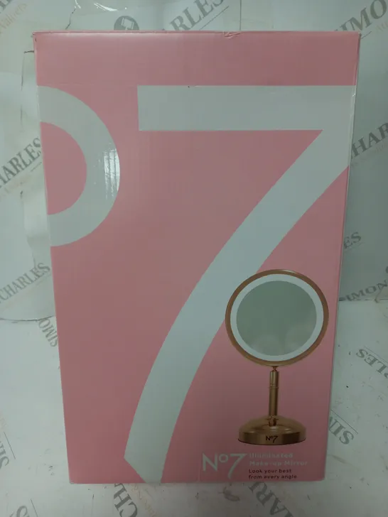 BOXED NO.7 ILLUMINATED MAKEUP MIRROR