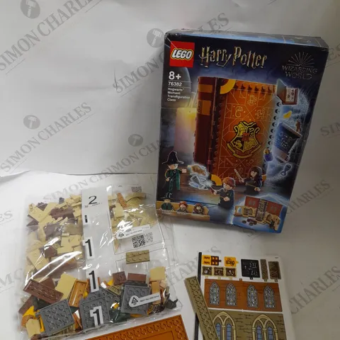 LEGO HARRY POTTER HOGWARTS TRANSFIGURATION CLASS SET 76382