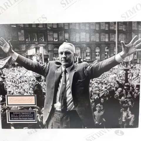 AUTHENTUC SIGNATURE BILL SHANKLY