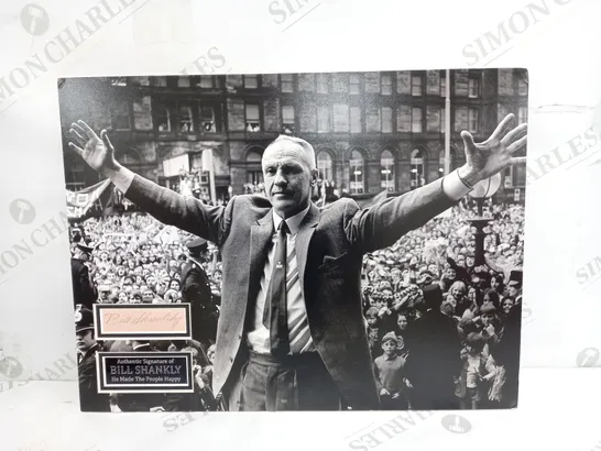 AUTHENTUC SIGNATURE BILL SHANKLY
