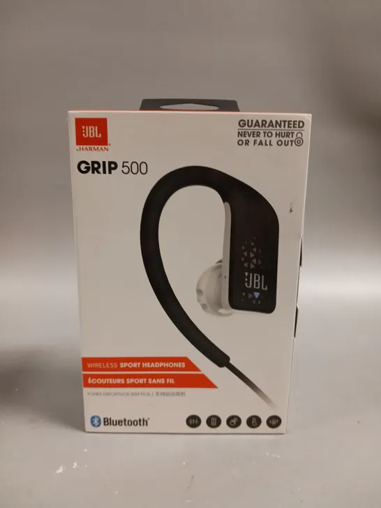 BOXED JBL GRIP 500 BLUETOOTH SPORTS HEADPHONES 