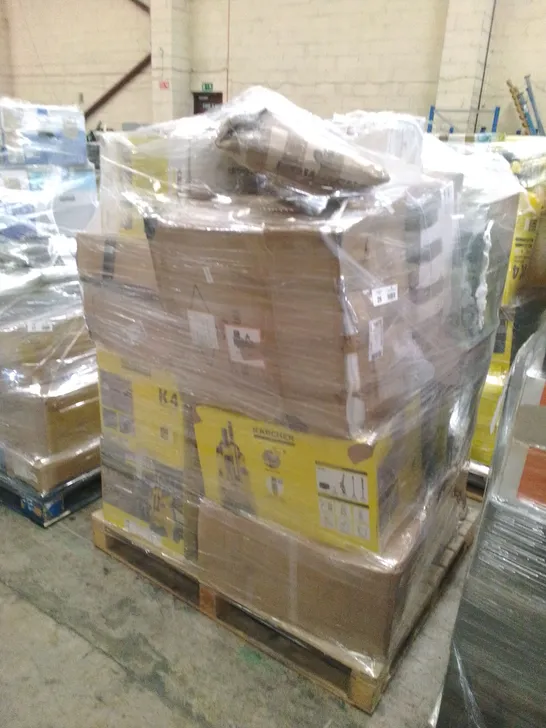 PALLET OF APPROXIMATELY 18 UNPROCESSED RAW RETURN HOUSEHOLD AND ELECTRICAL GOODS TO INCLUDE;