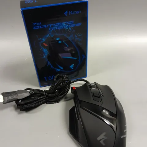 BOXED HCMAN T60 GAMING MOUSE 