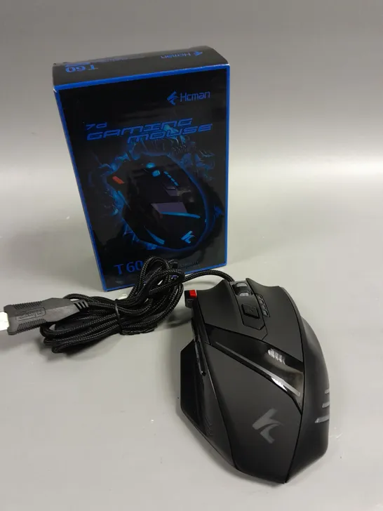 BOXED HCMAN T60 GAMING MOUSE 