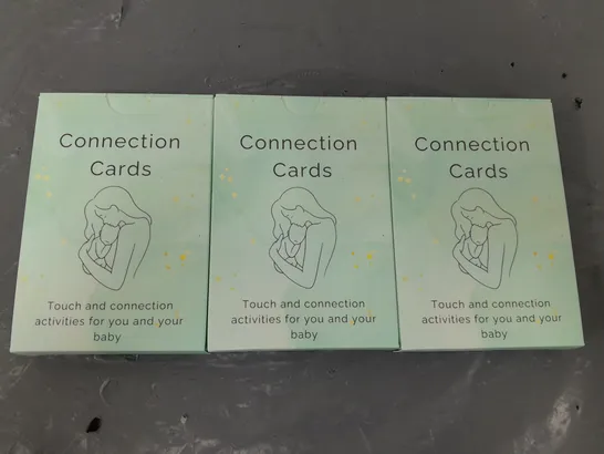 3 BOXED CONNECTED BABIES COLLECTION CARDS