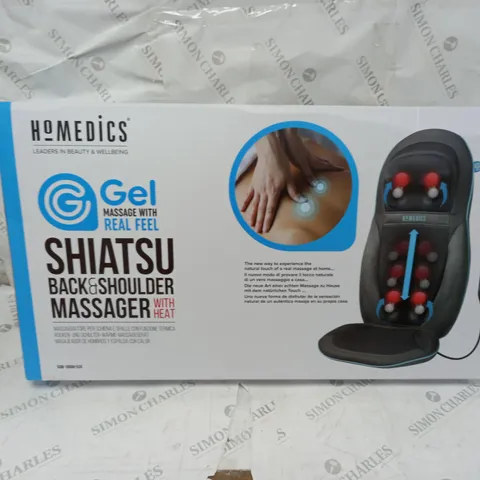 BOXED HOMEDICS SHIATSU BACK AND SHOULDER MASSAGER SGM-1600H-EUX
