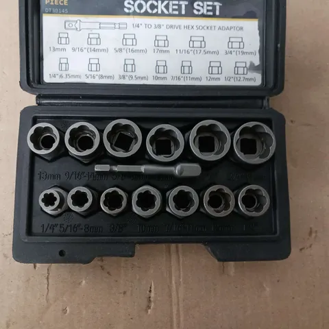 14PC NUT AND BOLT EXTRACTOR SET 