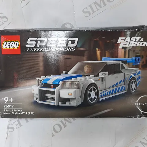 BOXED LEGO SPEED CHAMPIONS 2 FAST 2 FURIOUS NISSAN SKYLINE 76917