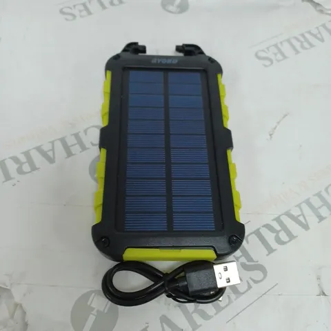 BOXED E-POWER SOLAR CHARGER 