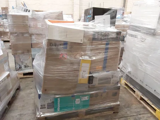 PALLET OF APPROXIMATELY 19 UNPROCESSED RAW RETURN HOUSEHOLD AND ELECTRICAL GOODS TO INCLUDE;