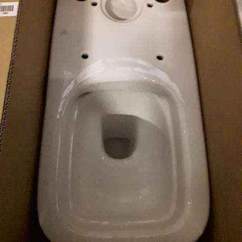 BOXED IDEAL STANDARD CLOSE COUPLED TOILET BOWL
