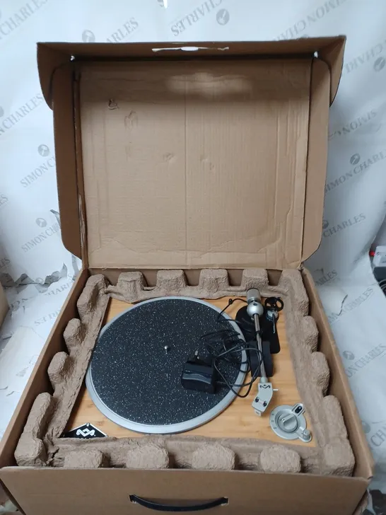 BOXED MARLEY BLUETOOTH RECORD PLAYER