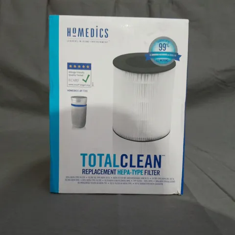 BOXED HOMEDICS TOTALCLEAN REPLACEMENT HEPA-TYPE FILTER