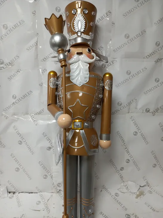 INLIT GIANT NUTCRACKER GOLD/SILVER - COLLECTION ONLY  RRP £129.99