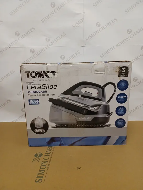 TOWER CERAGLIDE 2700W STEAM GENERATOR IRON