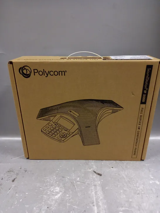 BOXED POLYCOM SOUNDSTATION IP 5000 FULL DUPLEX IP CONFERENCE TELEPHONE 