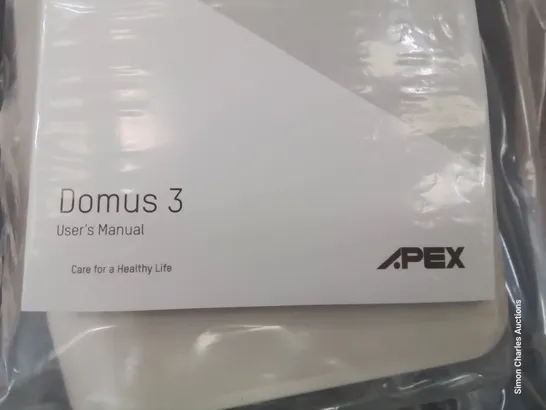 THREE BOXED APEX DOMUS 3 ALTERNATING PRESSURE REDISTRIBUTION SYSTEM MEDIUM TO HIGH RISK VENTILATED LOW AIR LOSS DUAL THERAPY MATTRESSES