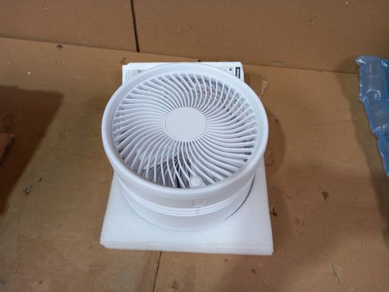 BELL & HOWELL OSCILLATING ADJUSTABLE FOLDING RECHARGEABLE STAND FAN