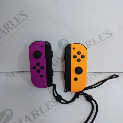 NINTENDO SWITCH JOY-CON CONTROLLER PAIR NEON PURPLE & NEON ORANGE