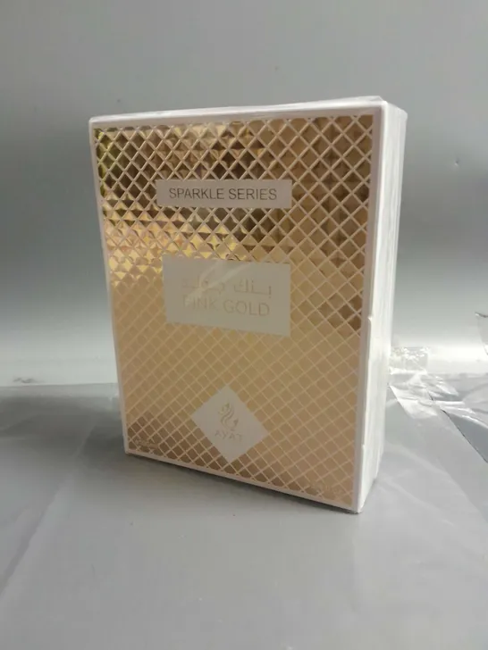 BOXED AND SEALED AYAT PINK GOLD SPARKLE SERIES EXTRAIT DE PARFUM 100ML