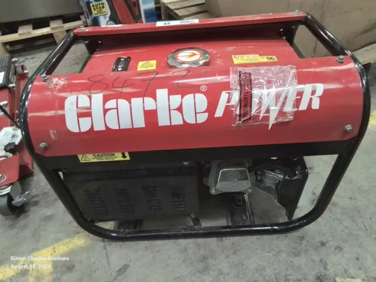 CLARKE POWER PETROL GENERATOR