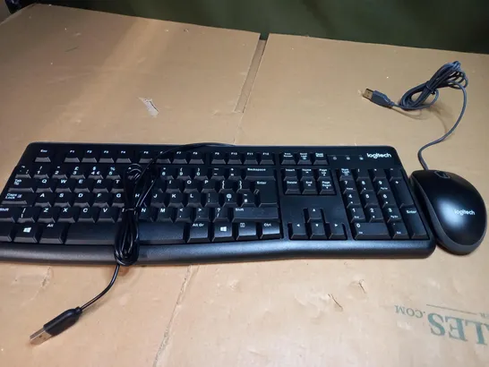 LOGITECH MK120 MOUSE AND KEYBOARD 