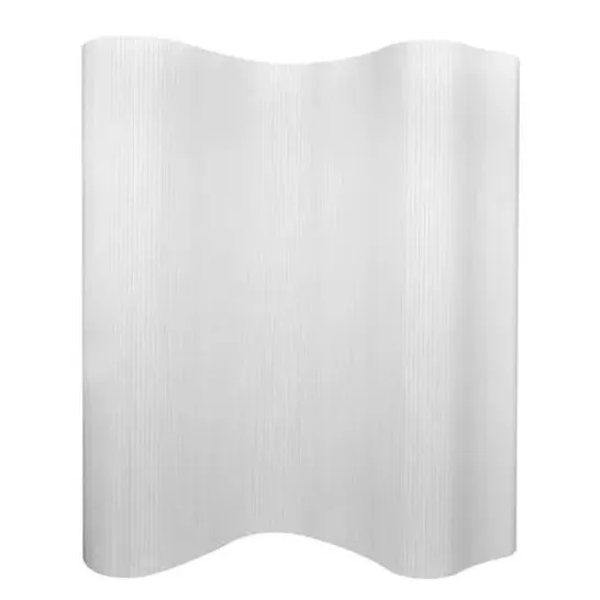 BOXED INNSBROOK 1 PANNEL ROOM DIVIDER - WHITE BAMBOO