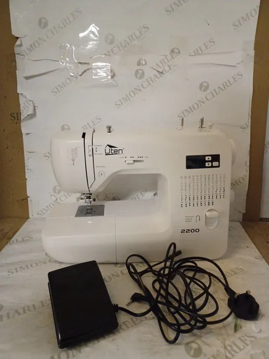 UTEN COMPUTERISED DIGITAL SEWING MACHINE EMBROIDERY QUILTING FUNCTION MACHINE