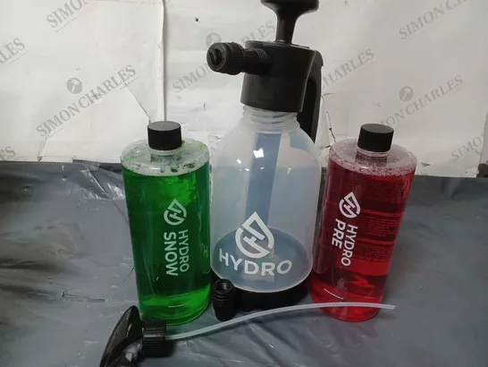 HYDRO SPRAY BUNDLE FOR CAR CLEANING - COLLECTION ONLY