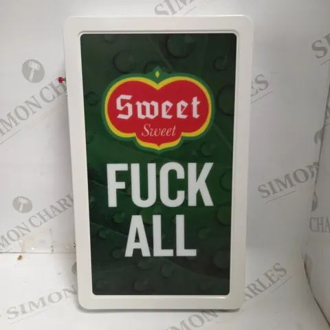 NOVELTY LED LIGHT BOX WITH PERSONALISED REAR SIGNATURE 