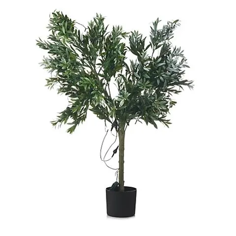 BOXED MY GARDEN STORIES BUSHY LED OLIVE TREE