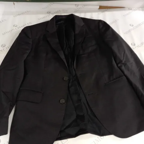 HUGO BOSS REDA SUPER 100 BLAZER IN BLACK - UK 46C