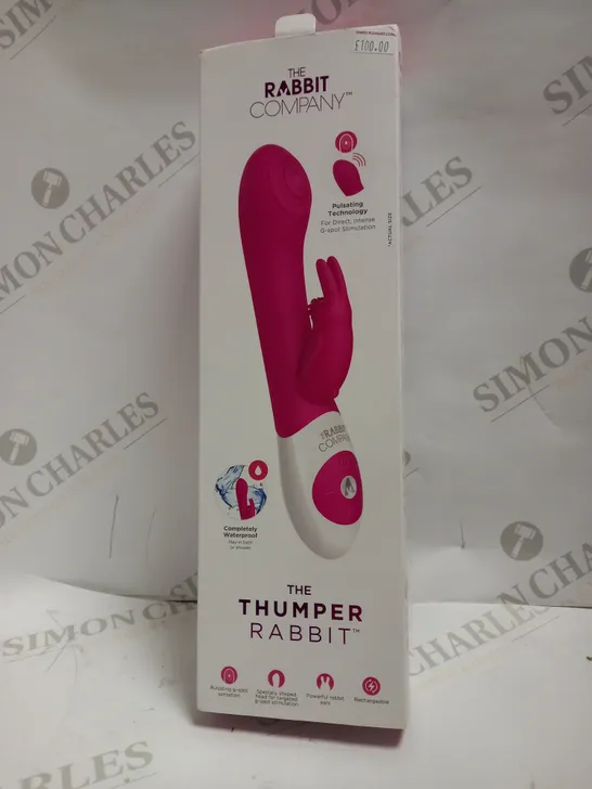 THE RABBIT COMPANY THUMPER RABBIT STIMULATOR